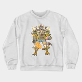 Creamsicle Warrior Crewneck Sweatshirt